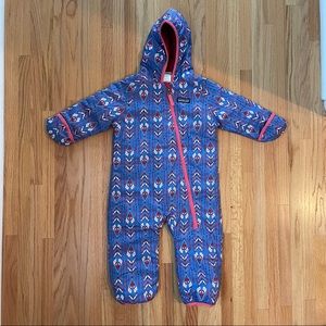 Patagonia Kids One Piece Snow Suit Size 6-12 Months